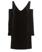 Mcq By Alexander Mcqueen Embellished Cold Shoulder Dress