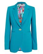 Emilio Pucci Blue Blazer Blue-med 42