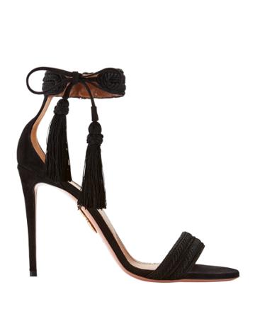 Aquazzura Shanty Tassel High Sandals