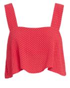 Ellejay Nina Red Polka Dot Tank Red/white Polka Dot M