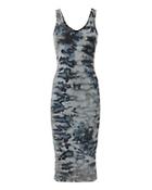 Intermix Enza Costa Utility Patina Rib Tank Dress