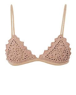 Rove Swimwear Zara Crochet Triangle Bikini Top