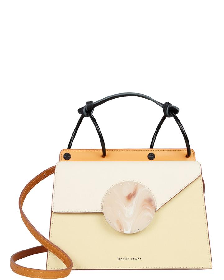 Danse Lente Mini Phoebe Ivory Crossbody Bag Ivory/marigold 1size