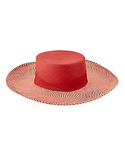 Sensi Studio Cordovez Two Tone Brim Boater Hat