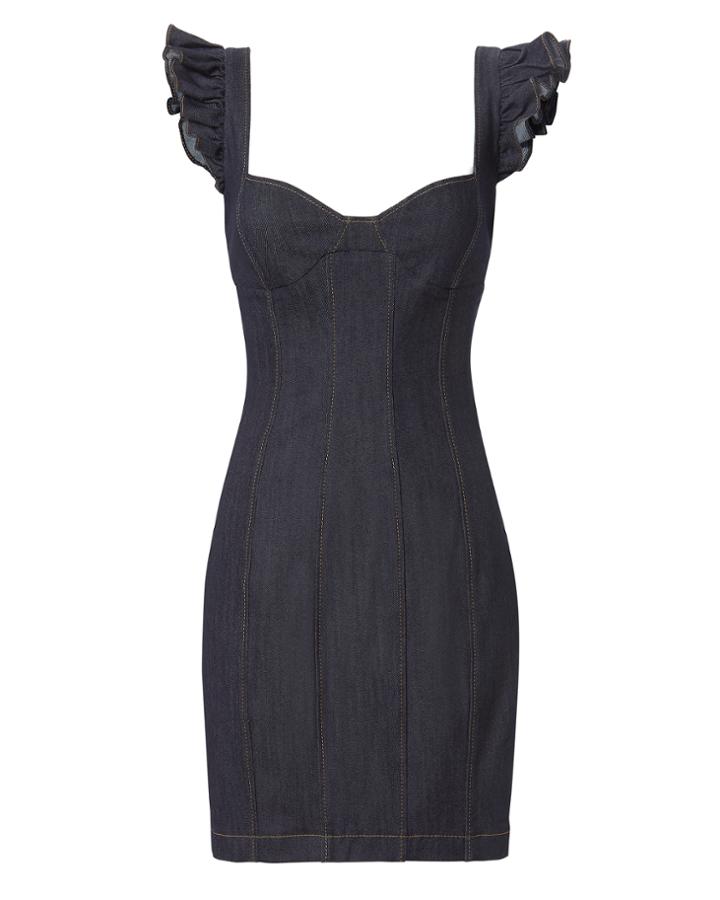 Cinq Ã  Sept Mathis Ruffle Mini Dress