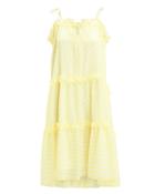 Notes Du Nord Kennedy Striped Dress Yellow/white 40