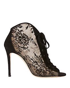 Jimmy Choo Freya Lace Booties