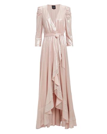 Retrofte Flora Dress Rose Metallic M