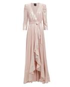 Retrofte Flora Dress Rose Metallic M