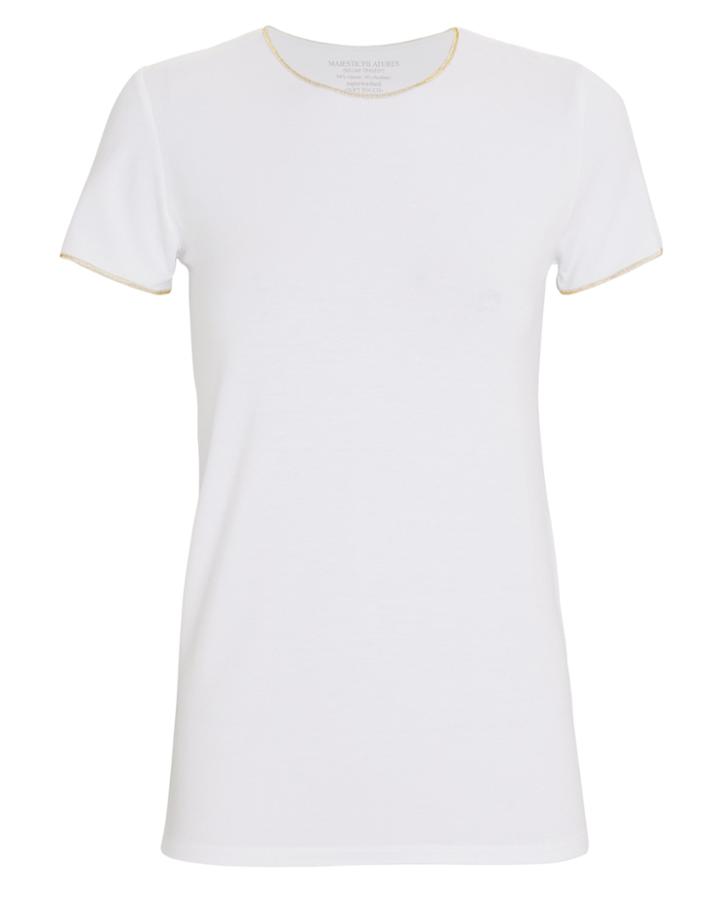 Majestic Filatures White T-shirt White 3