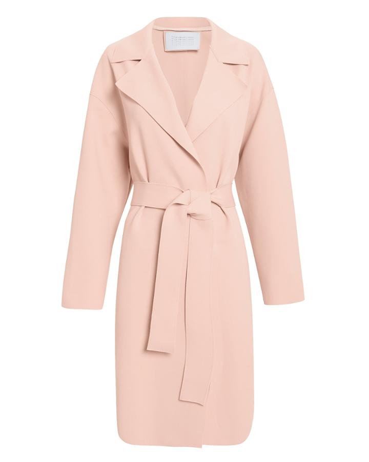 Harris Wharf Blush Neoprene Coat Blush 42