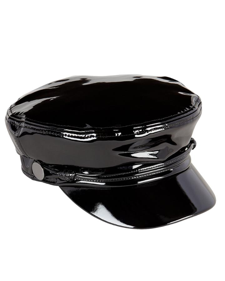 Genie By Eugenia Kim Jessa Patent Cap Black 1size