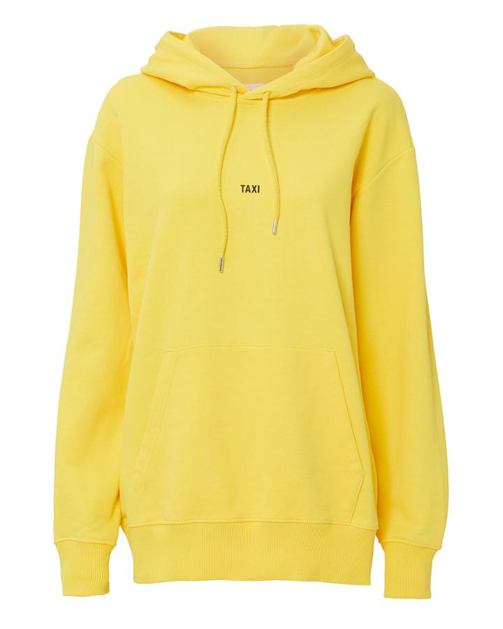 Helmut Lang Yellow Taxi Hoodie Yellow P
