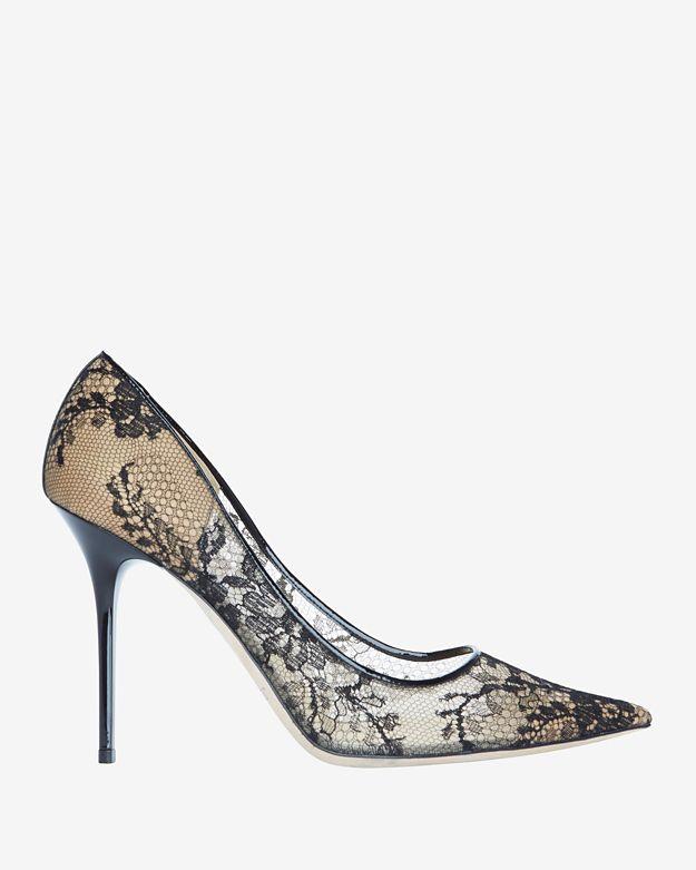 Jimmy Choo Abel Lace Pump: Black