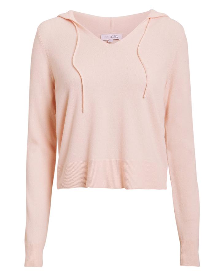 Exclusive For Intermix Intermix Matilda Cropped Pullover Blush S