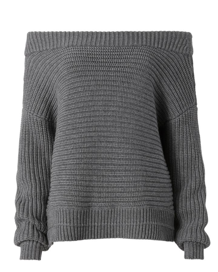 Exclusive For Intermix Irving Off Shoulder Sweater