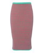 Diane Von Furstenberg Jacquard Pencil Skirt Multi P