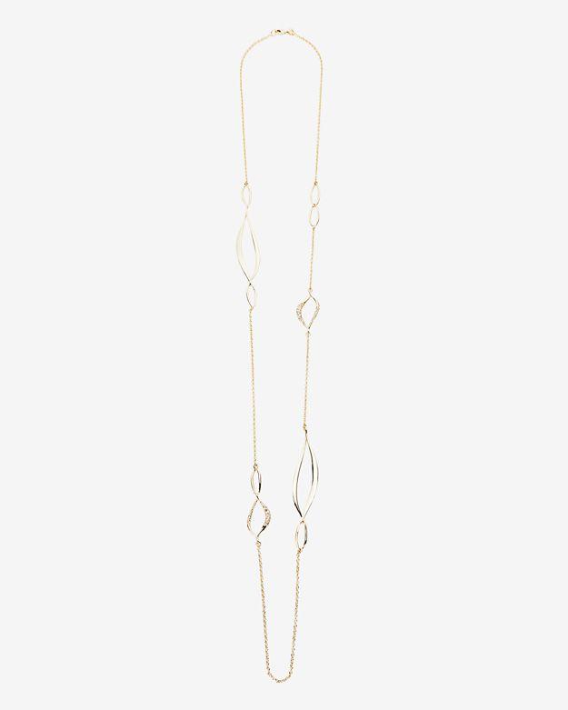 Alexis Bittar Encrusted Link Station Necklace