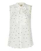 L'agence Natalia Tie Neck Blouse