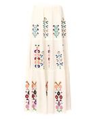 Melissa Odabash Pixi Embroidered Maxi Skirt