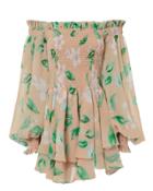 Caroline Constas Blossom Print Mini Dress Multi L