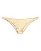 Solid & Striped Rachel Gold Bikini Bottom Gold M