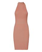 Ronny Kobo Fairuzaline Mock Neck Dress