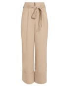 Exclusive For Intermix Intermix Sam Paperbag Waist Pants Beige 8