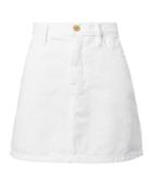 Frame Le White Mini Skirt White 24