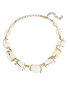 Rosantica Beatrix Cowrie Shell Necklace Gold/white 1size