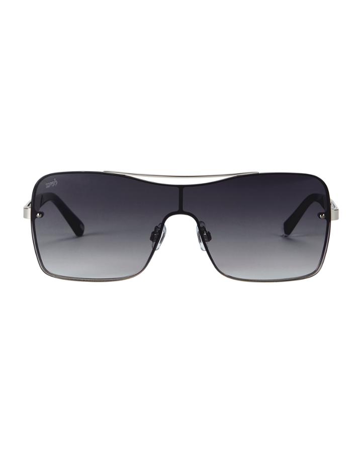Web Sunglasses Shield Smoke Mirror Sunglasses