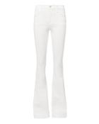 Frame Le High Flare White Jeans White 24