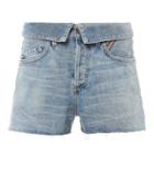 Jean Atelier Flip Denim Shorts Denim 26