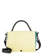 Truss Large Top Handle Crossbody Bag Turquoise/yellow/white 1size