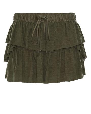 Flannel Exclusive Ruffled Skort