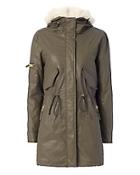 Sam Highline Shearling Lamb Lined Army Jacket