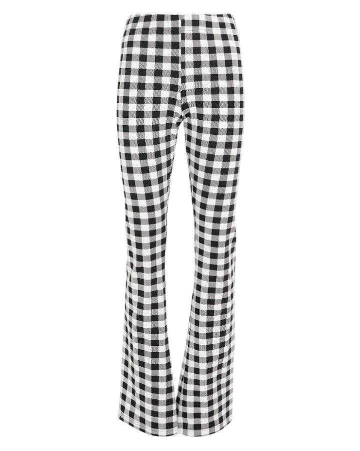 Resume Rsum Myrina Check Flare Pants Black/white P
