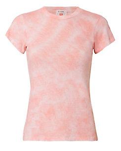 Re/done 1960s Pink Tie Dye Slim Tee