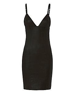 T By Alexander Wang Leather Cami Dress