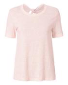 A.l.c. Leigh Tie Back Pale Pink Tee