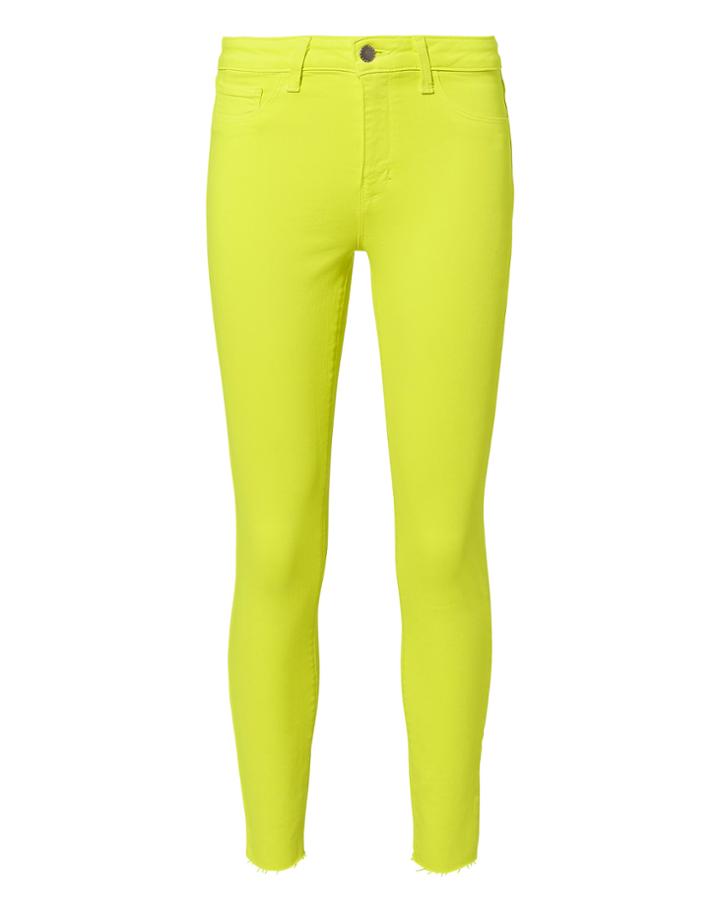L'agence Margot Yellow Skinny Jeans Yellow 24