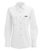 Calvin Klein Jeans Utility White Denim Shirt White Denim S