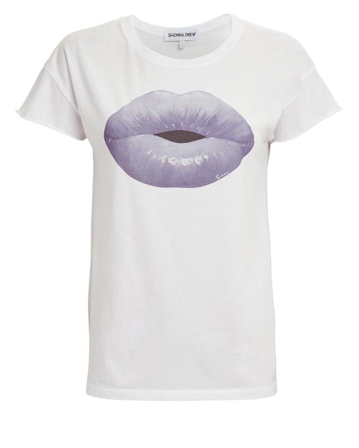 Shonna Drew Kiss Me T-shirt White S
