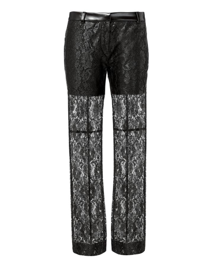 Philosophy Di Lorenzo Serafini Lace Flared Cropped Pants