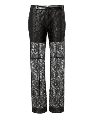 Philosophy Di Lorenzo Serafini Lace Flared Cropped Pants