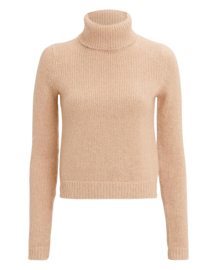 Exclusive For Intermix Intermix Alma Turtleneck Sweater Beige P
