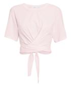 Alc A.l.c. Jules Tie Back Light Pink T-shirt Pink P