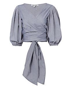 Elizabeth And James Farrah Tie Wrap Top