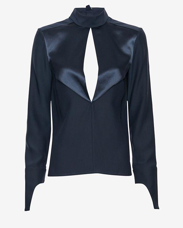 Dion Lee Bias Fold Blouse
