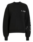 Alexander Wang Credit Card Logo Sweatshirt Black P
